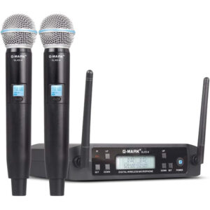 Professional GLXD4 Dual Channel Wireless Karaoke DJ Sing Audio